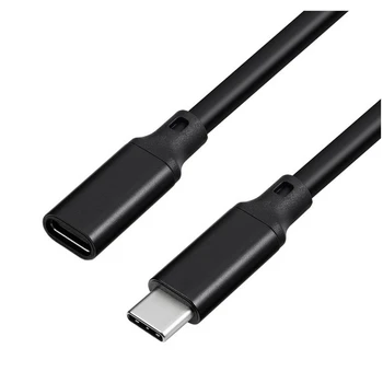 10Gbps Gen2 Tip-C USB 3.1 Moški na USB-C Ženski Podaljšanje Podatkov 100W napajalni Kabel Podaljšek Kabla Reverzibilna Design 0.3m1m 2m 5m