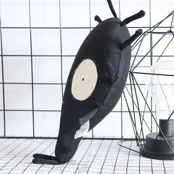 Zamotek Black Trik Lutka igrače Plišaste Grozo Anime Slika Black light bulb Lobanje Duha Človek PLushie lutka za otroke Halloween darilo