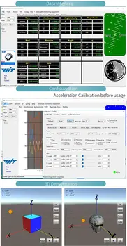 WitMotion SINIT 2 Os Senzor Analogni Tok (4-20mA) Izhod & Tilt Kota (Roll, Pitch) & Nepremočljiva IP67& Anti-Vibration Za PC