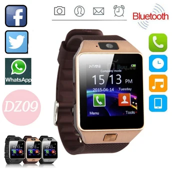 DZ09 Bluetooth Smart Watch Telefon + Kamera Kartica SIM Šport na Prostem Zapestnica Moda Pazi (za Android IOS Telefonov) Hotselling
