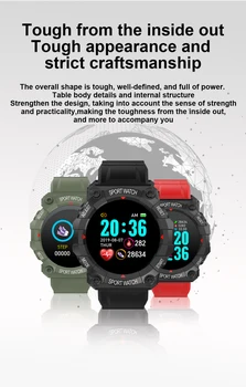 Šport Pametno Gledati Človek Nepremočljiva Multi-šport Načini Pedometer Inteligentni Srčni utrip Smartwatch Fitnes Zapestnica Ženske
