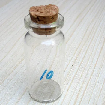 8 Kos 10 ml Majhna Plute Steklenico Jasno Steklenici, ki Želijo Steklenico AUG889