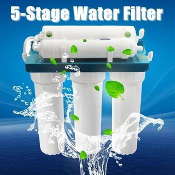 5 Ultrafiltration Vodo, Čistilec Domači Kuhinji Naravnost Pitne Filter PP Bombaž Kokosove Lupine Wall-mounted ABS Lupine