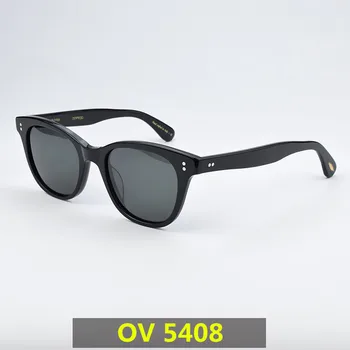 Oblikovanje blagovne Znamke Polarizirana sončna Očala Moški Modni Trend dodatno Opremo Moški Očala kvadratnih sončna Očala ženske zaščito za Oči 5408 Z Box