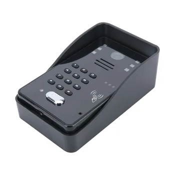 7inch Video Vrata Telefon Interkom Zvonec Z RFID Geslo IR-CUT 1000TV Vrstico Fotoaparata Brezžično Daljinsko Kontrolo Dostopa Sistem