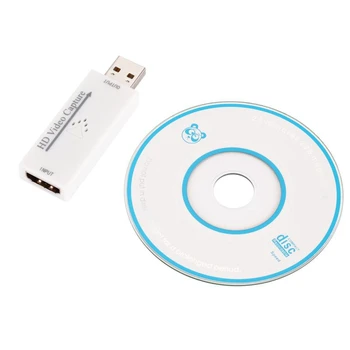 Mini Video Capture Card USB2.0 HDMI Video DVD Kamere 1080P HD Snemanje