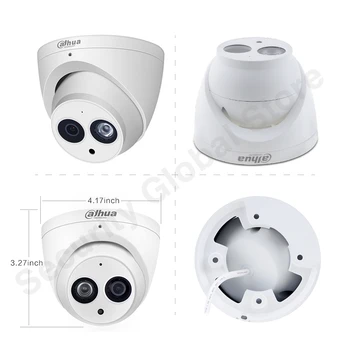 Dahua IP Kamero IPC-HDW4631C-Mini Kupolo CCTV Kamere 6MP Built-in MIC Omrežja HD POE Varnostne Kamere DH-IPC-HDW4631C-A 4631C-A