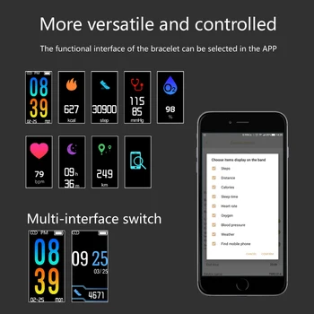 Pametna Zapestnica Ženske V6 Bluetooth Smartwatch Moških, Srčni utrip, Krvni Tlak Monitor Šport Gledam Fitnes Tracker za Android IOS