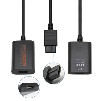 Strokovno HDMI Adapter Pretvornik za Digitalno Analogni HD 720P Kabel za Nintend NGC/ N64/ ZU igralne Konzole Dodatki