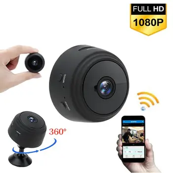 1080P Wifi, Mini Kamero Home Security P2P Šport Kamera, WiFi Nočno opazovanje Brezžične IP Kamere Daljinski Video Nadzor, Kamere