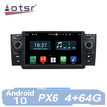AOTSR Avto Radio Samodejno Android 10 Za Fiat Grande Punto Linea 2007 - 2012 GPS Navigacija Multimedia Player Carplay PX6 AutoRadio