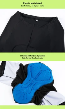 Mieyco Dihanje Kolesarski Dres Komplet Moških Poletje Anti-Antibakterijska Kolesarska Oblačila Sklop Z Coolmax 5D Gel Oblazinjeni Bib kratke Hlače za Kolesarjenje