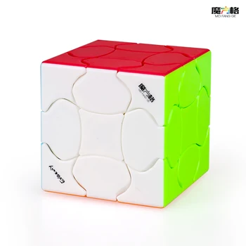 QiYi Puhasto 3x3x3 Magic Cube QIYI MOFANGGE 3x3 Hitrost Kocke, ki Niso Magnetne Puzzle Stickerless Cubo Magico Igrače Darilo za Otroke