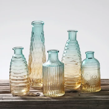 Dekorativne nordijska Skandinavski slog, Vaze za Notranje zadeve za doma dekor vaza dekoracijo stekla Cvet Vrtnih Rastlin Hydroponic