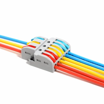 Multi-port, Docking vrsta Električne žice, priključki varnosti Hitro Ožičenje Kompaktne priključni kabel faston Terminali accessorie