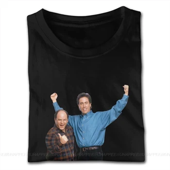 Oversize Seinfeld TV Show, T-Majice Men Kul Kratek Rokav Bombaž Klasičnih T-Shirt 1980 Oblačila