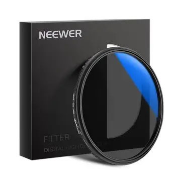 Neewer Krožne Polarizirajočega Filter, Ultra Slim CPL Objektiv Kamere Filter, Multi-coated,Optični,Visoko-definicija,Aluminij Zlitine Okvir