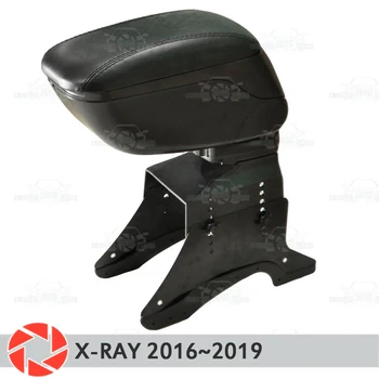 Armrest za Lada X-Ray 2016~2019 avto roko ostalo centralne konzole usnje škatla za shranjevanje pepelnik, pribor avto styling