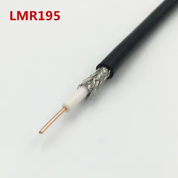 10Pcs RG58 / LMR195 RF Kabel TNC Moški 4Types GURS / RP-SMA Plug Koaksialni Podaljšek Žico Priključek 15 CM 20 CM 30 CM 50 CM 1M 2M 3M