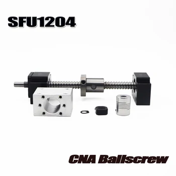 SFU1204 Žogo Vijak C7 S podaljškom za Strojno + 1204 BallNut + Matica Stanovanj+BK/BF10 Podporo + Spojnik RM1204