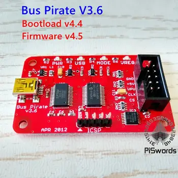 Najnovejše Bus Pirate V3.6 Universal Serial Interface Modul USB 3.3-5V za Arduino DIY