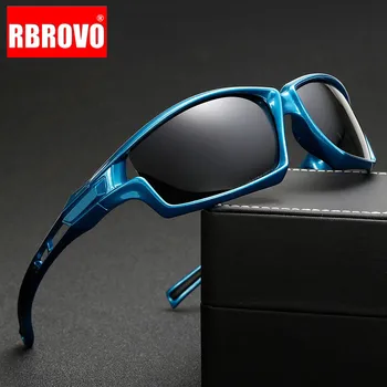 RBROVO 2021 Poletje Polarizirana sončna Očala Moški Prostem Ribolov Vožnjo sončna Očala blagovne Znamke Oblikovalec UV400 Classic Vintage Očala