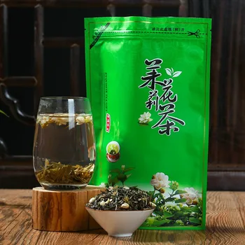 Kitajski Ekološko Zdravje Čaj Jasmina Čaj z 250-karatnega Verige-zaprti Žep