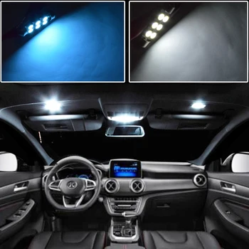 Canbus Napak Bela LED žarnice notranje Luči Kit za BMW Serije 3 E90 E91 E92 E93 LED Notranja Osvetlitev (2006-2011)
