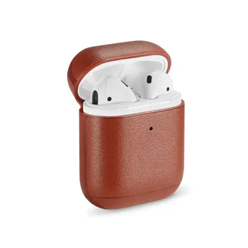 Usnje Slušalke Primeru Za Apple Airpods 2 Usnja Kritje Bluetooth Brezžične Slušalke Za Airpods Shranjevanje Vrečko Kritje