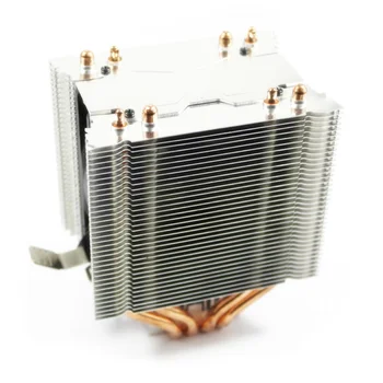 4 Heatpipe CPU Hladilnik Heatsink Hlajenje, Tiho navijači Radiator za Intel LAS 775 1155 1366 4 Heatpipe Dvojno Stolp Hladilnik кулер