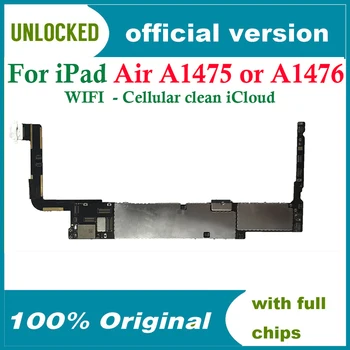 A1474 / A1475 ali A1476 Original odklenjena za iPad 5 Logiko Plošče Wifi Mobilnim za Ipad Zrak 1 Matično ploščo z IOS Sistem