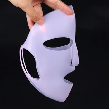 Ponovno Silikona Maska Za Kritje Obraz Za Nego Kože Vlažilna Vlažilno Masko Stanja Masko Preprečevanje Izhlapevanja Parna Lepotica Orodje