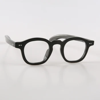Kvadratni ročno izdelan metulj buffalo rog sončna očala zakovice okrašena optičnih očal spektakel branje očala očala okvir