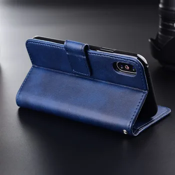 Flip Usnjena denarnica Ohišje Za Samsung Galaxy A01 Jedro hrbtni pokrovček Luksuzni telefon vrečko