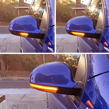 Dinamičen kazalec Vključite Opozorilne Luči LED Za Volkswage VW GOLF 5 GTI Varianta Jetta MK5 Passat B5.5 B6 Plus GT Sharan EOS Super B