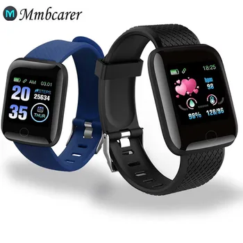 D13 Pametno Gledati 116 Plus Srčni Utrip Watch Smart Manšeta Športne Ure Smart Band Nepremočljiva Smartwatch Android Moški Ženske