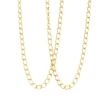Risul Ženske Ogrlica Twist Rolo verige, iz Nerjavnega jekla, 2,5 mm širina priljubljena ogrlice choker 0,5 mm debelo žico 10pcs
