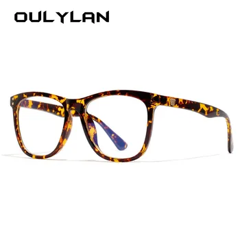 Oulylan Anti-modra svetloba Očal Okvir Ženske Moški Retro Anti Blu-ray Spektakel Letnik Optična Očala Moda Ponaredek Očala