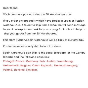 Ruski/Španija skladišče, ladijski promet pristojbina 1US vsak Dolar