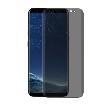 Anti Glare Za Samsung Galaxy S9 Plus Zasebnosti, Kaljeno Steklo 3D Ukrivljeno Zaščitno Galaxy S8 Plus Film Screen Protector