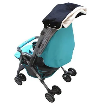 Pozimi Toplo Voziček Rokavice Newborn Baby Potisnite Stol Windproof Rokavice Nepremočljiva Runo Voziček Dodatki