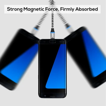 TOPK [5-Pack-gnome] RLine-R LED Magnetni Micro USB Kabel Za Samsung