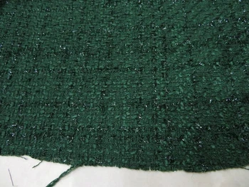 Brezplačno ladje globoko zeleno barvana tweed tkanine sije skladu weaved cena za 1 metrov 150 cm širok