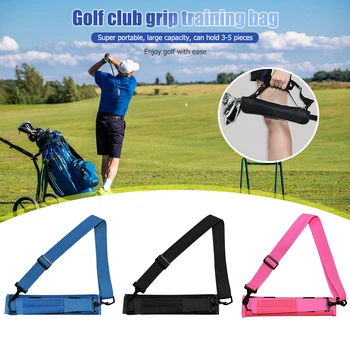 Golf Klub Žogo Mini Vrečko za Shranjevanje Golfist Palico Ramenski Usposabljanje Torbica za Nosilec za Zunanjo Vadbo Šport Ornament