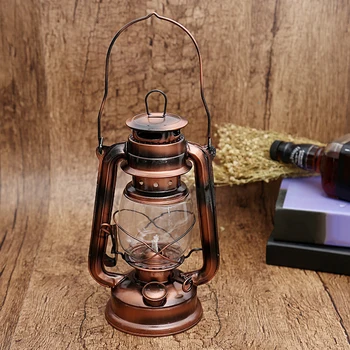 25 cm Vintage Stilu, Kerozina, Lučka za Prenosni Zunanji EOS Sili Preživetje Orodje za Kampiranje Šotor Svetlobe Prazno Visi Svetilka Dekor