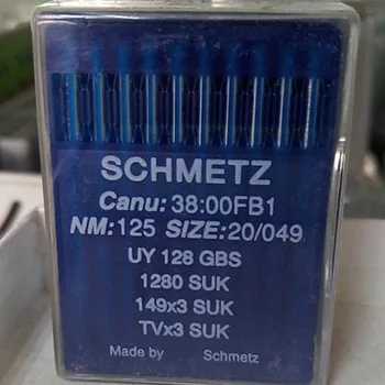 100 KOS UY128GBS SCHMETZ Industrijske Šivalne stroje Igle, ki je Izdelan v Nemčiji