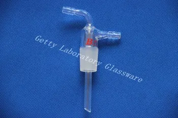 Stekla adapter,24/29 skupno,10 mm Cev za Povezavo,borosilicate steklo material