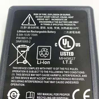 2020 Nove blagovne Znamke Li-ionska baterija za Trimble S6 S8 S3 S5 79400 49400 baterije 11.1 V 5000mAh visoke kakovosti trimbel gps baterija