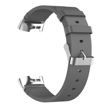 Priročno Zamenjajte Watch Oprema Usnjeni Trak za Fitbit Polnjenje 4/3/3E Smart Watch Šport Zapestje Pas Manžeta