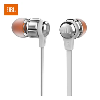 JBL T180A Stereo in-Ear Slušalke Tekaški Športni 3,5 mm Žično Čepkov Čisto Globok Bas Igra Glasbo, Slušalke za Prostoročno klicanje z Mic